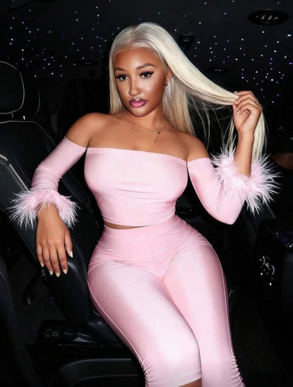 “Mines” Pink 2 Piece Set