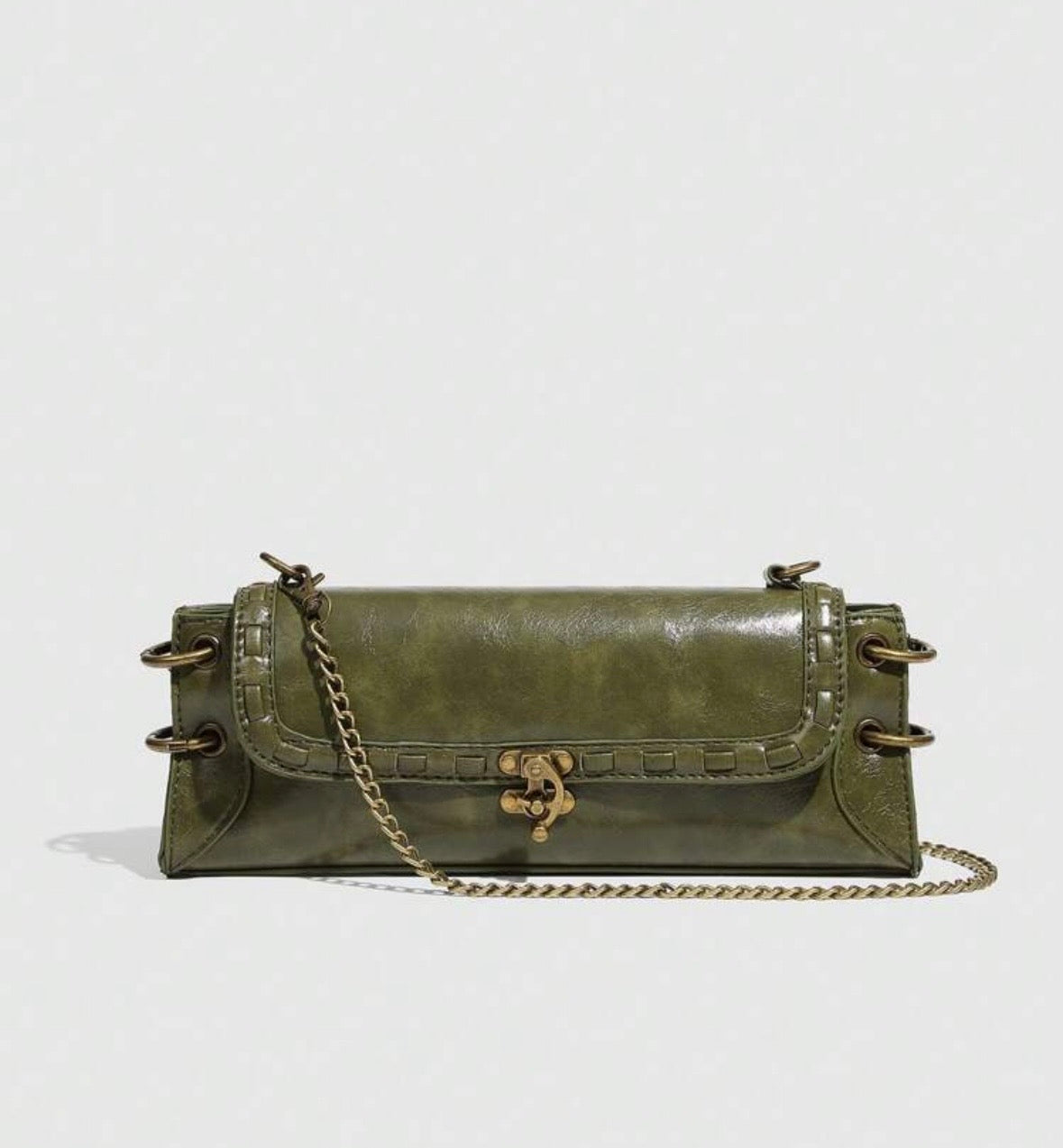 “Molly” Green Handbag