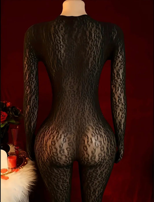 “Tease Me” Black Jumpsuit