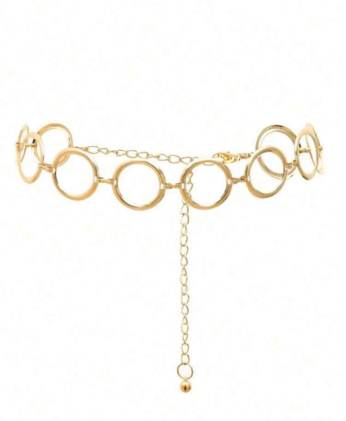 “Marley” Gold Chain Belt