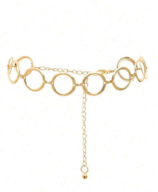 “Marley” Gold Chain Belt