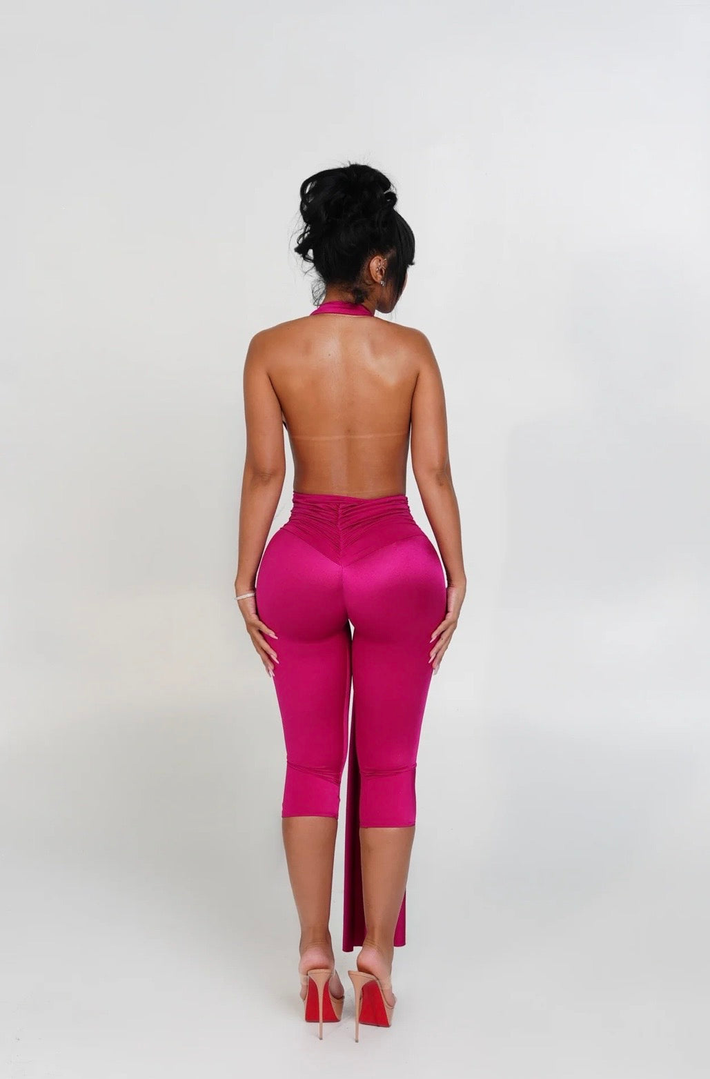 “Prissy” Red Romper