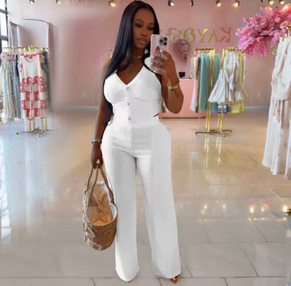 “Isabella” White 2 Piece Set