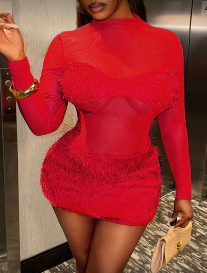 “Rudy” Red Dress