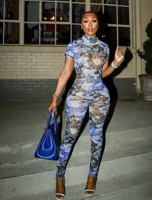 “Blue Orchid” Jumpsuit