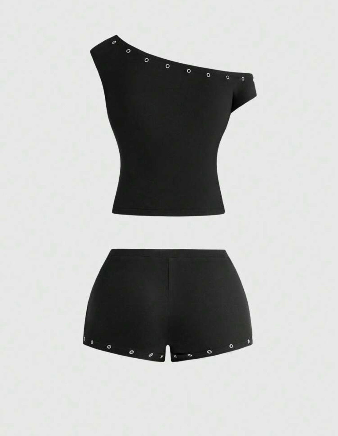 “Lyrics Lie” Black 2 Piece Set