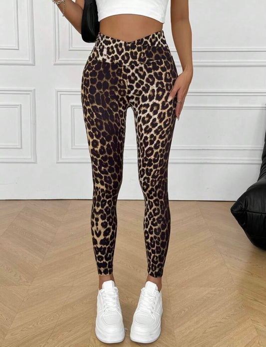 “Feline” Leopard Pants