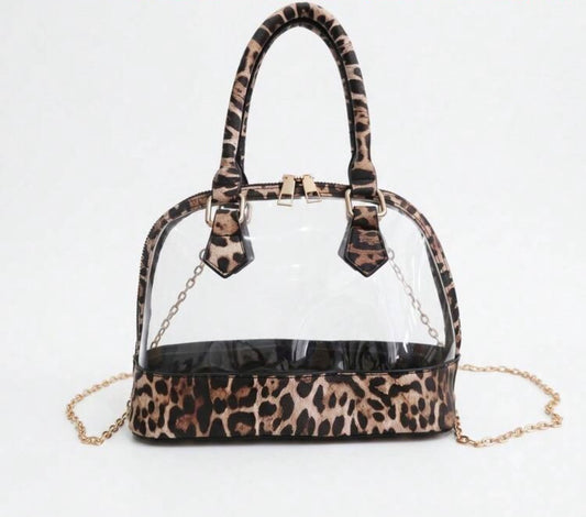“Jags 2.0” Leopard Handbag