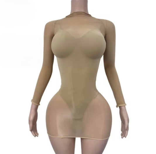 “Tenderism” Nude Dress