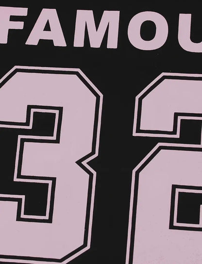 “Famous” Black 2 Piece Set