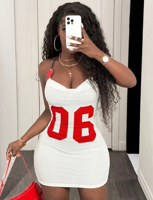 “Rum Pun” White Dress