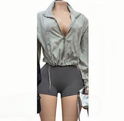 “Frequent Flyer” Grey 2 Piece Set