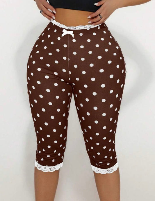 “Polka Dot” Brown Shorts