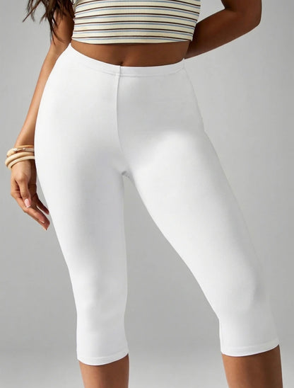 “Kay Kapri” White Shorts
