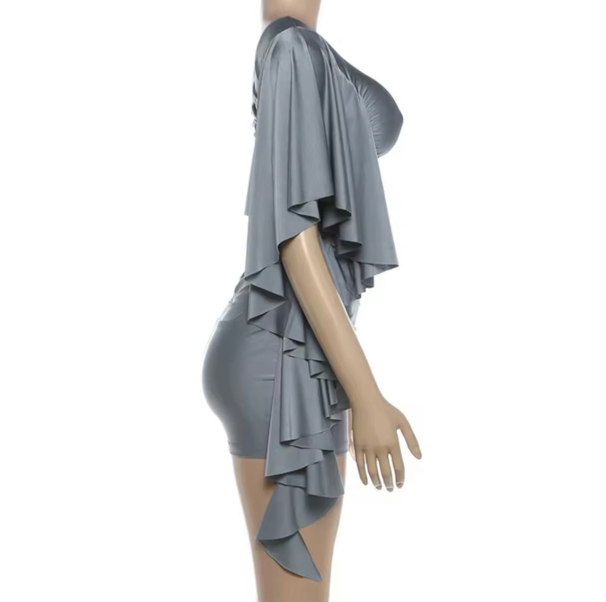 “Make An Entrance” Grey Dress