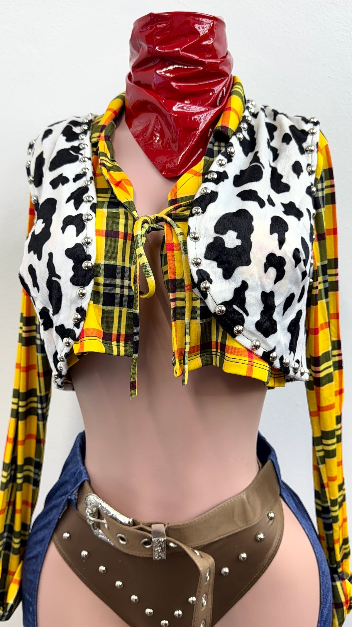 “Howdie Hottie” Multicolor 5 Piece Costume Set