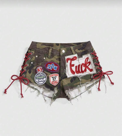 “Flick It 2.0” Camo Shorts