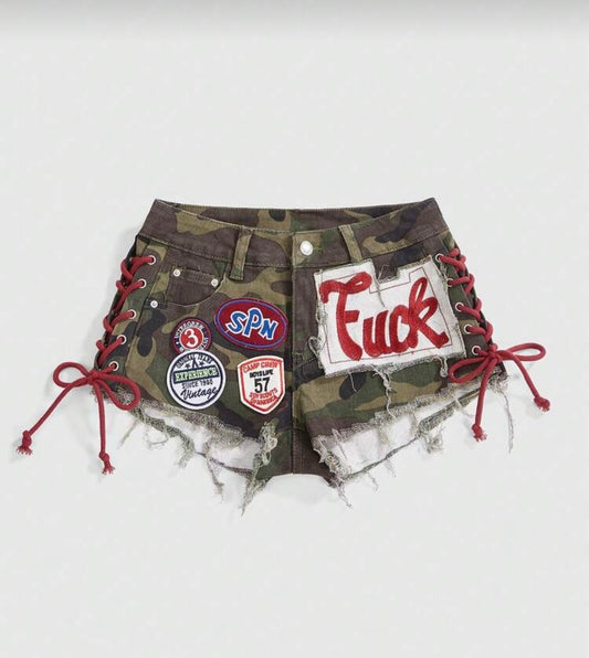 “Flick It 2.0” Camo Shorts