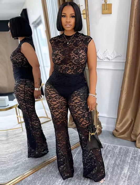 “Rumor Has It” Black 2 Piece Set