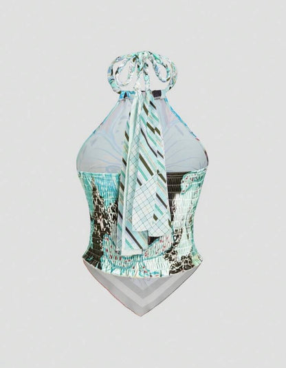 “Florence” Blue Top