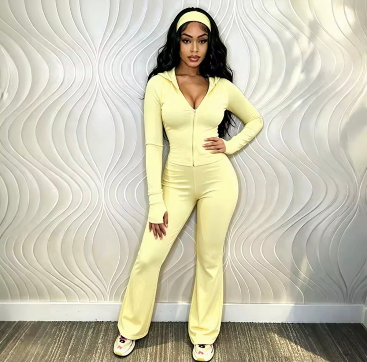 “Pretty Motion” Green 3 Piece Set