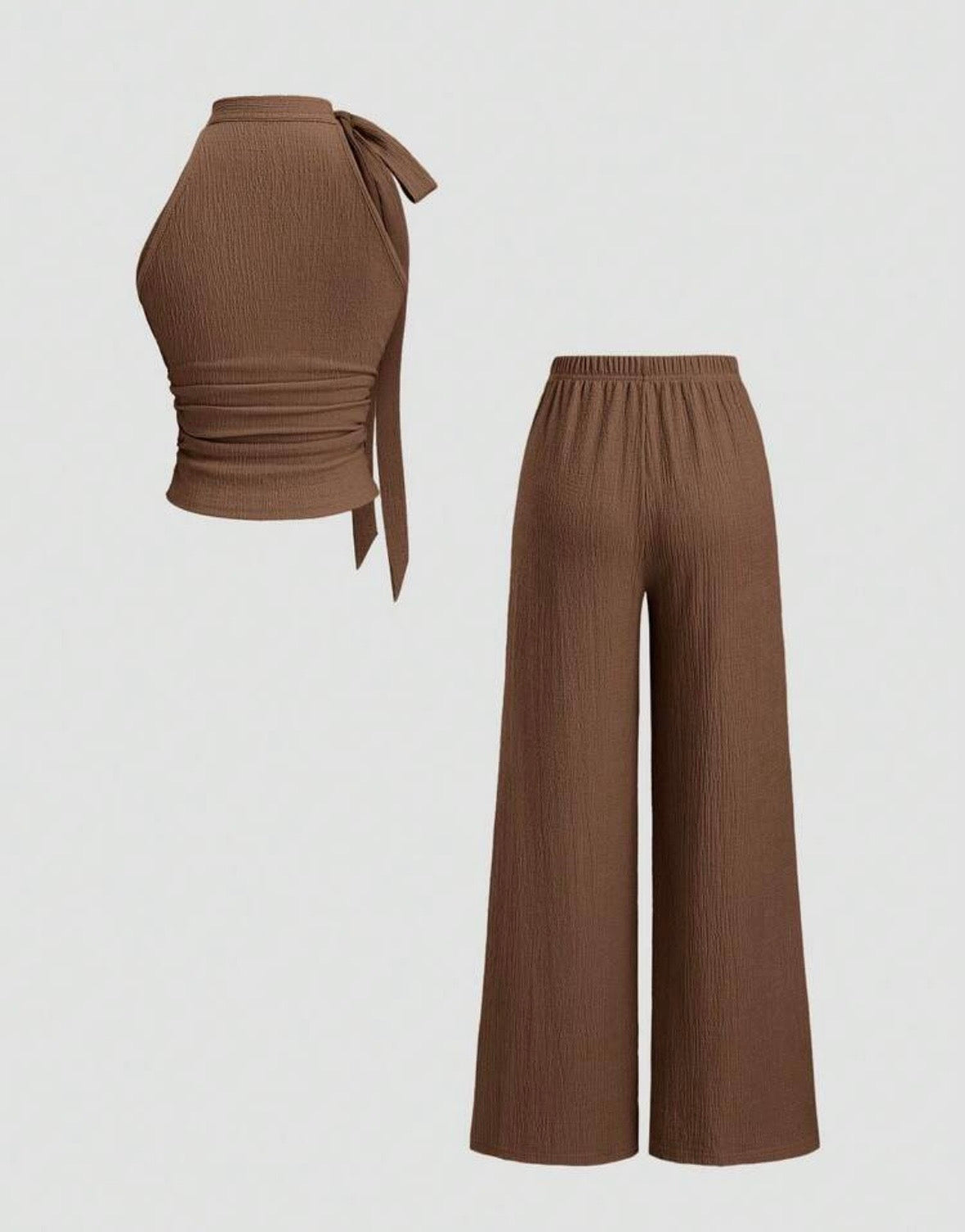 “Milan” Brown 2 Piece Set