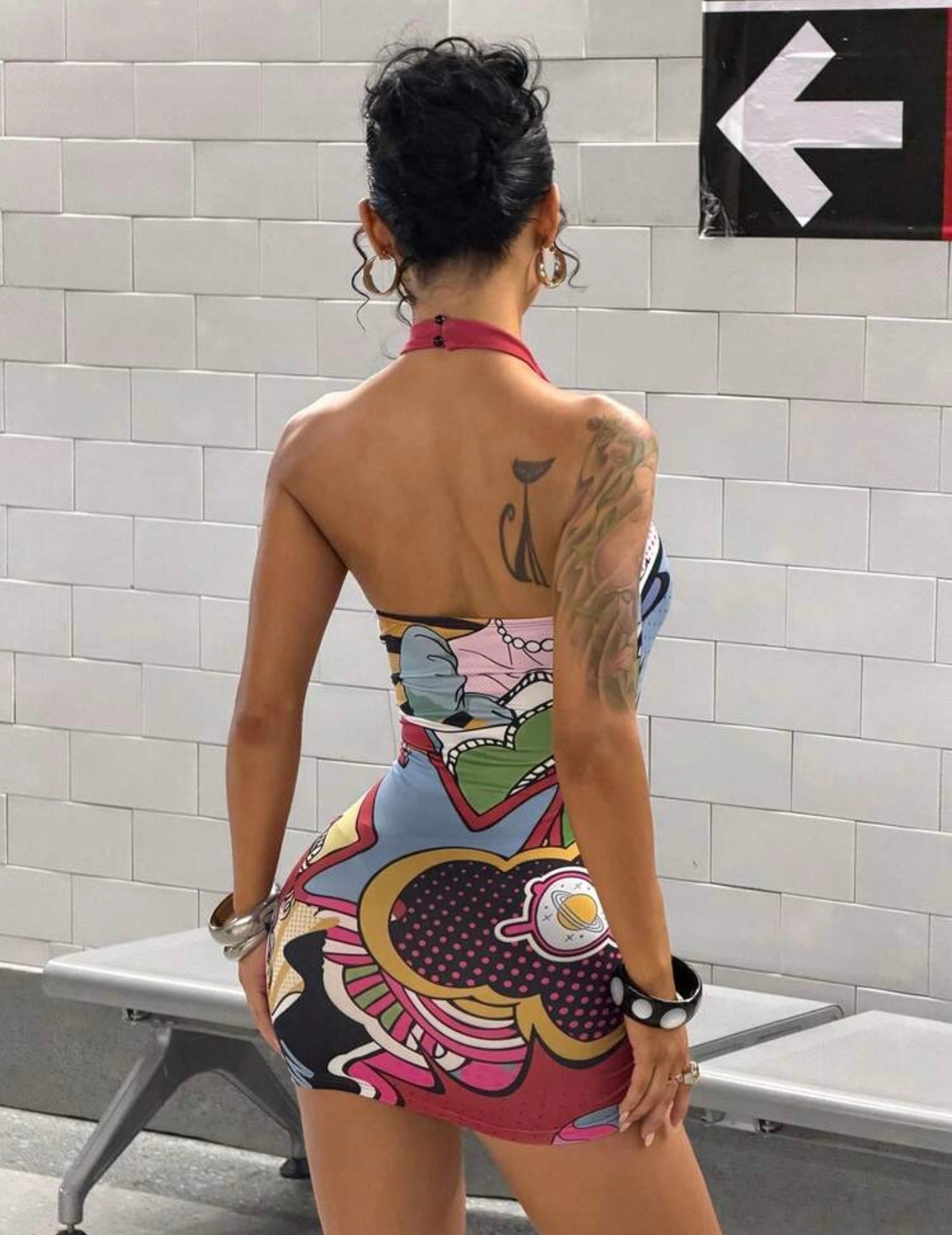 “Candy Girl” Multicolor Dress