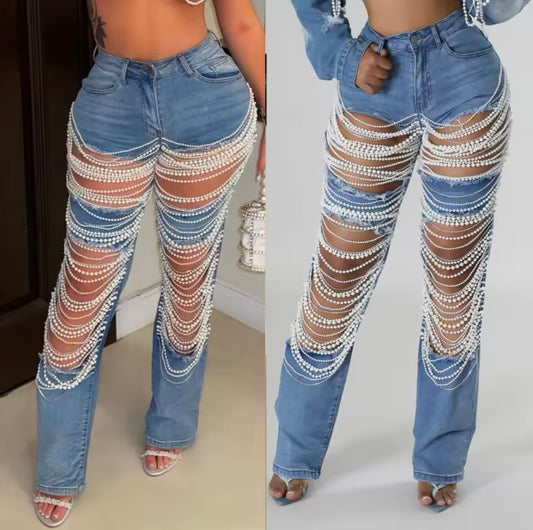 “Pearl Denim” Jeans