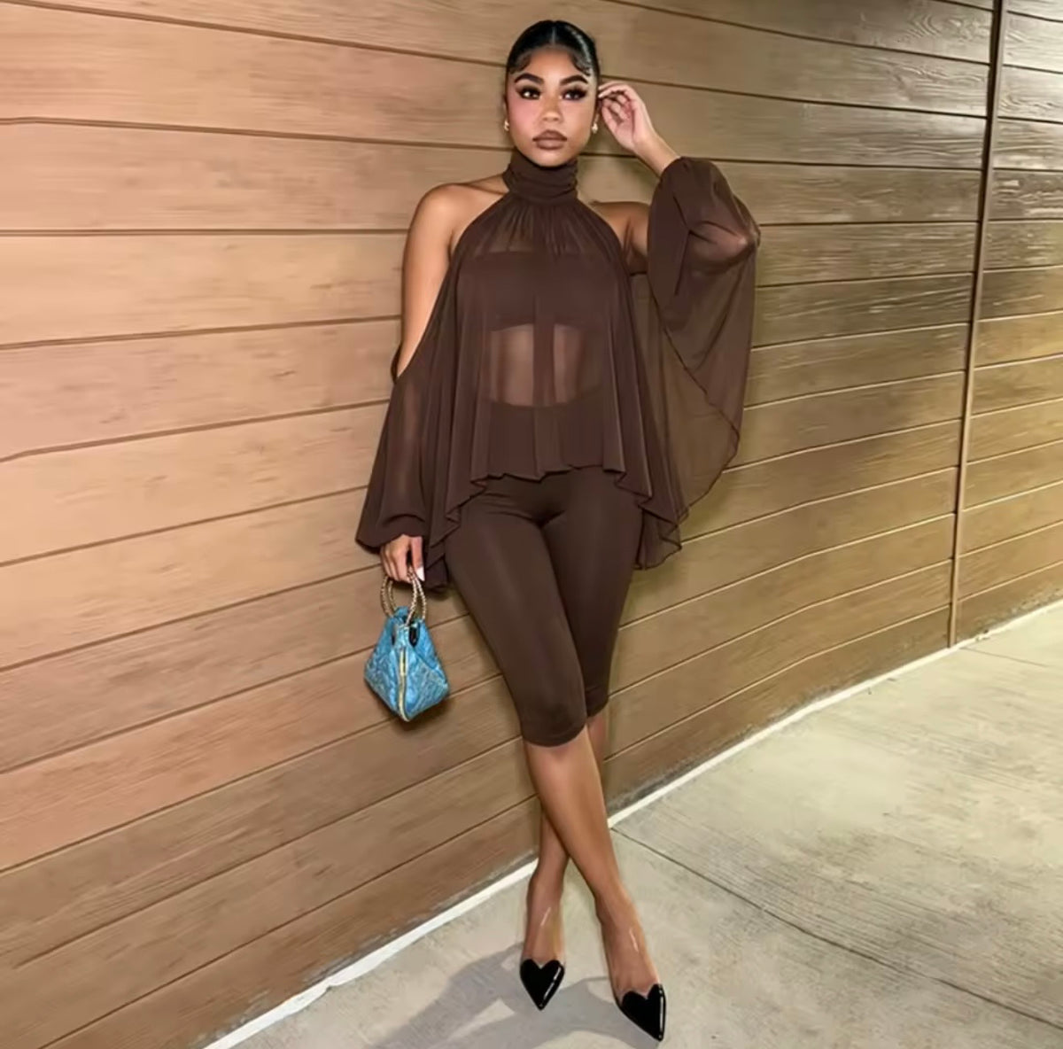 “Pretty Poised” Nude 3 Piece Set
