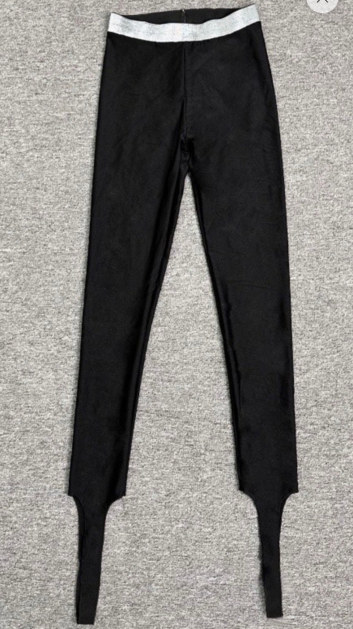 “Rum” Black High Waist Pants