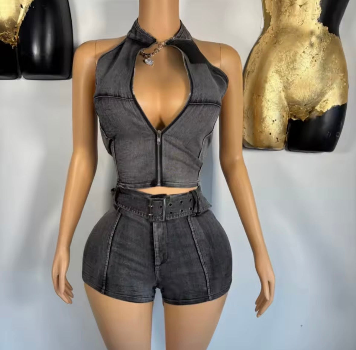 “Grainger” Grey 2 Piece Set
