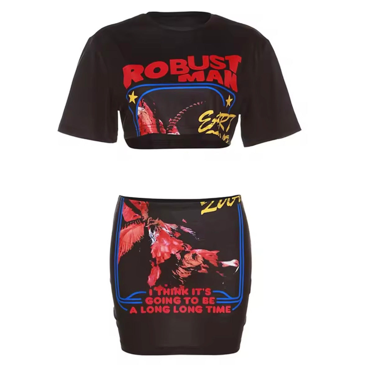 “Robust” Black 2 Piece Set