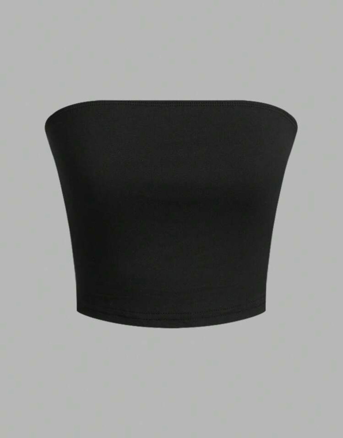 “Tube top” Black Top