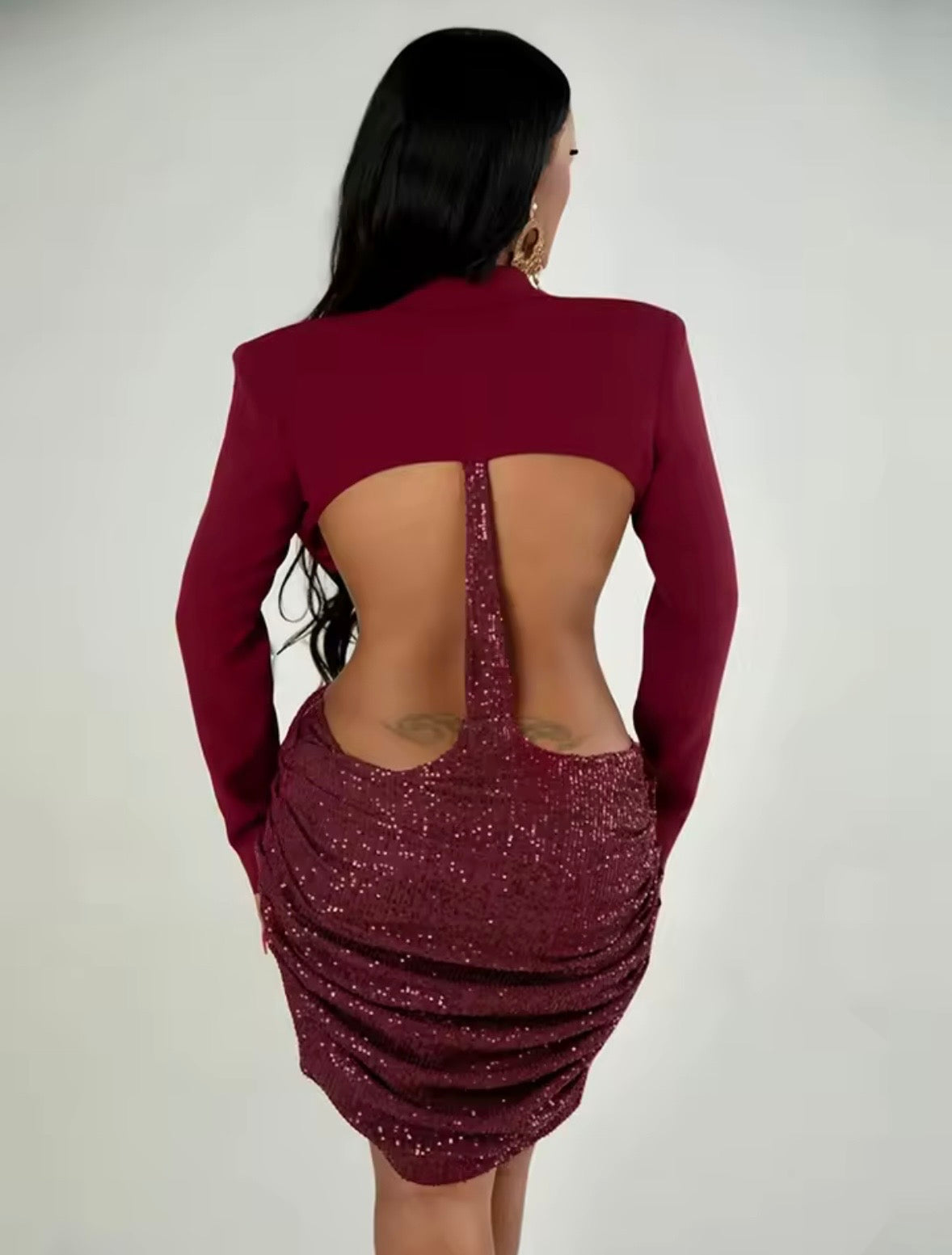 “Ole Miss” Black Dress