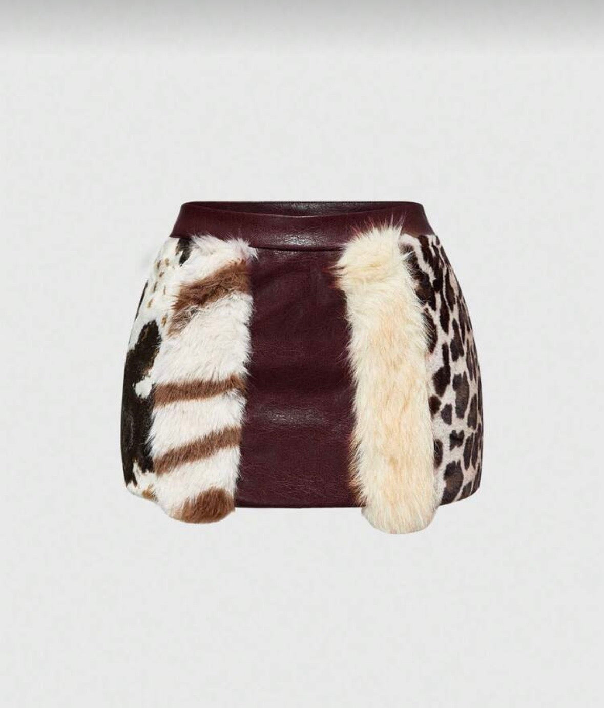 “Jungle Fever” Dark Brown Skirt