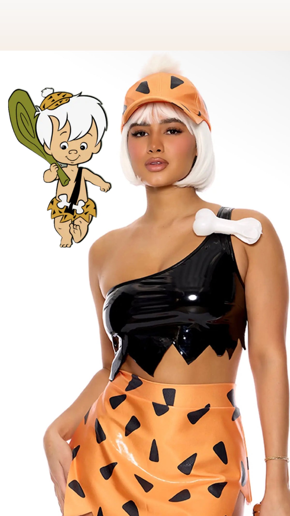 “Bam Bam Flinstone” 5 Piece Custume Set
