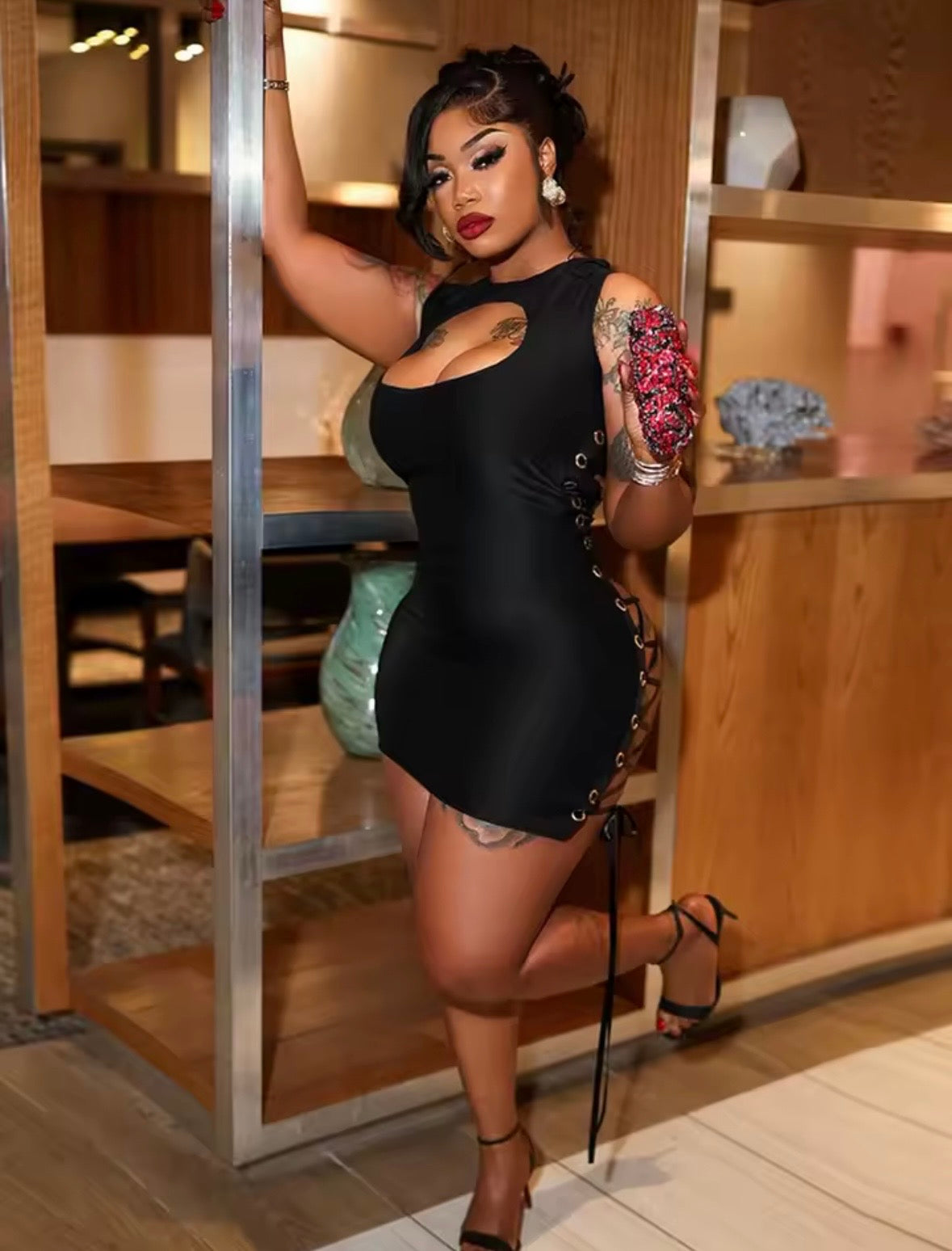 “Dare” Black Dress