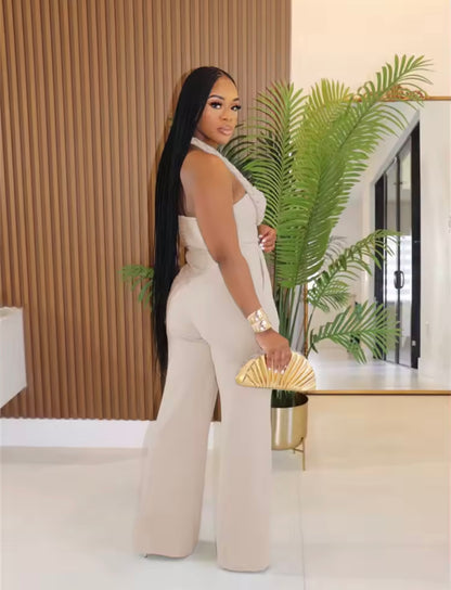 “Robin” Pastel Green Jumpsuit