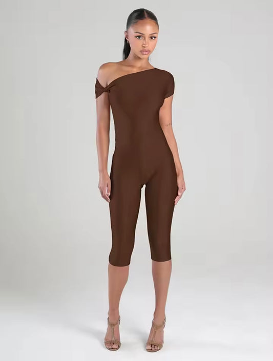 “Good Luck” Brown 2 Piece Set