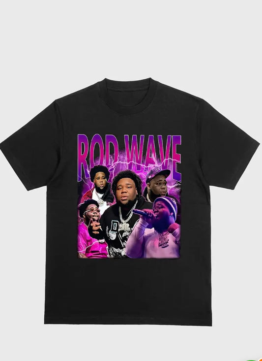 “Rod Wave” Black T Shirt