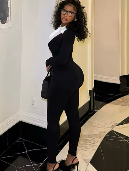 “Tamia” Black Jumpsuit