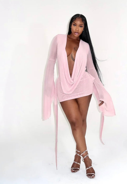 “Sec See” Pink Dress