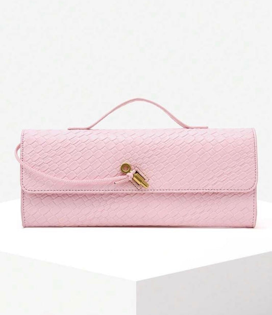 “Handle Up” Pink Handbag