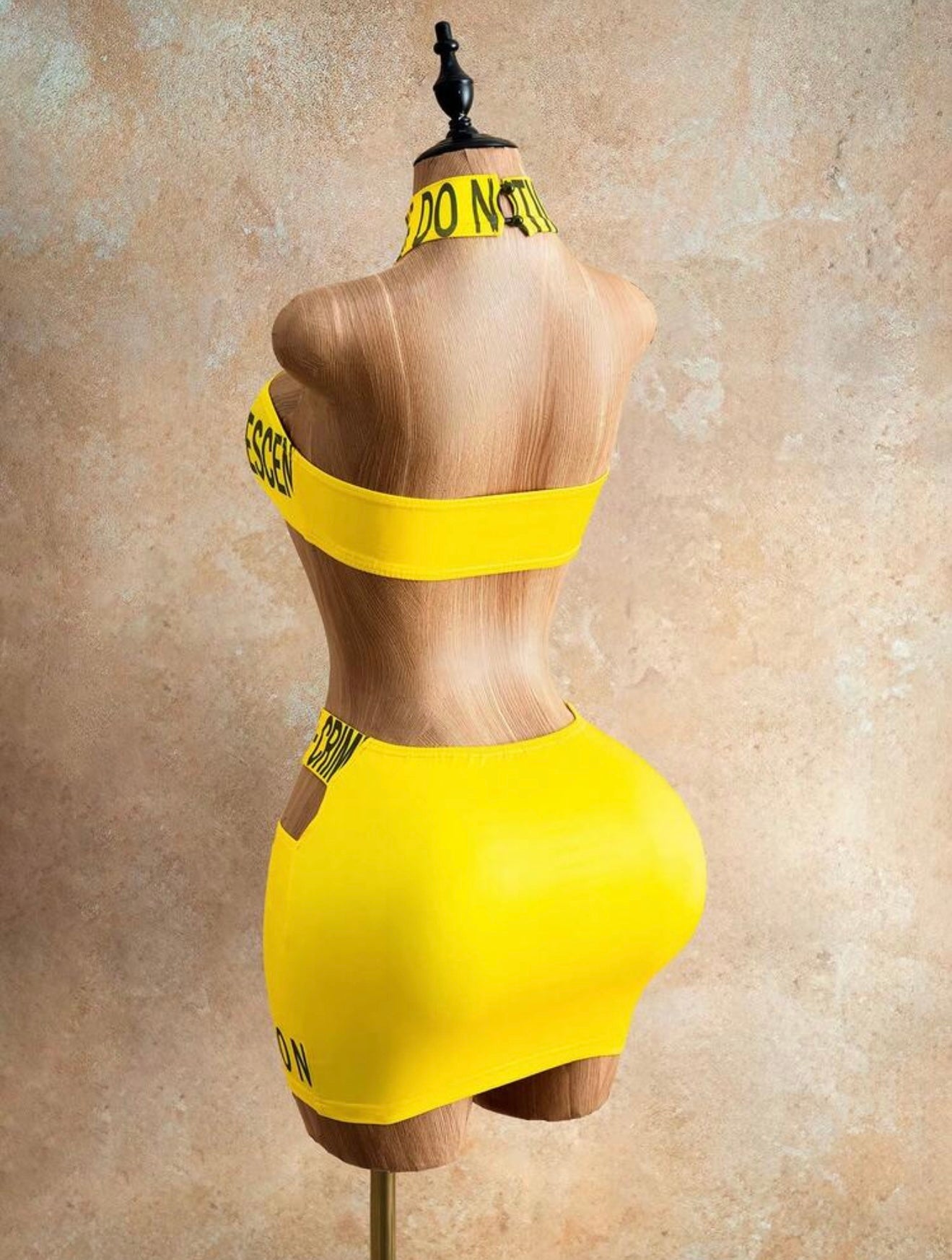 “Crime Scene” Yellow Dress