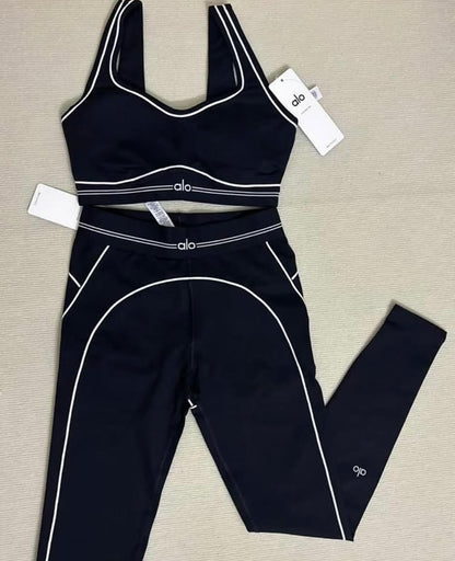 “Alo” Black 2 Piece