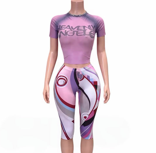 “Heavenly Demand” Purple 2 Piece Set