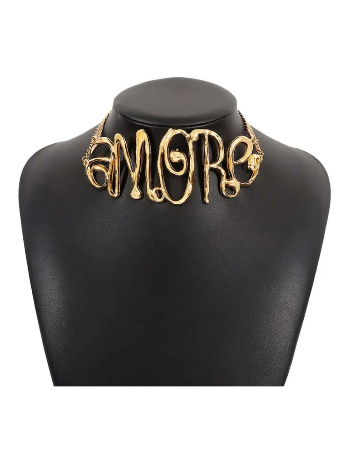 “Amore” Gold Choker