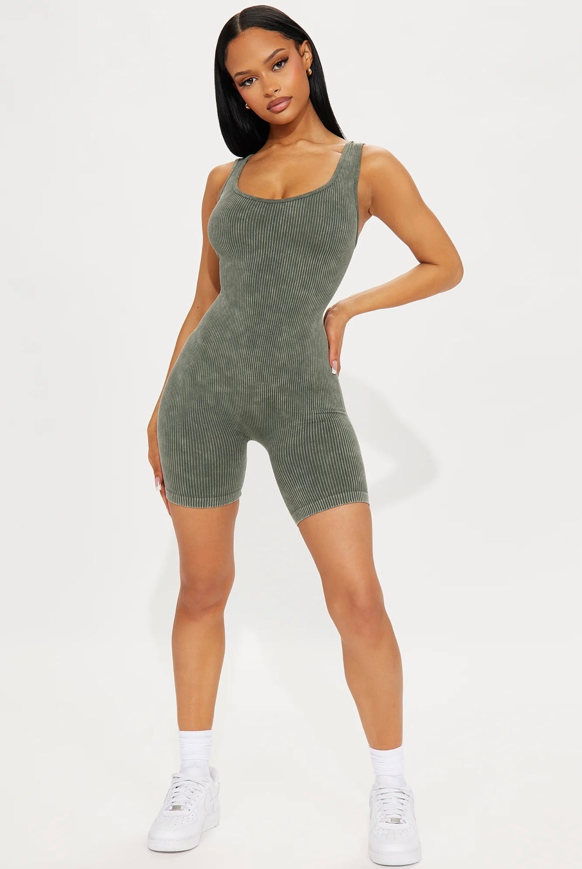 “Peyton Paisley” Black Mineral Romper