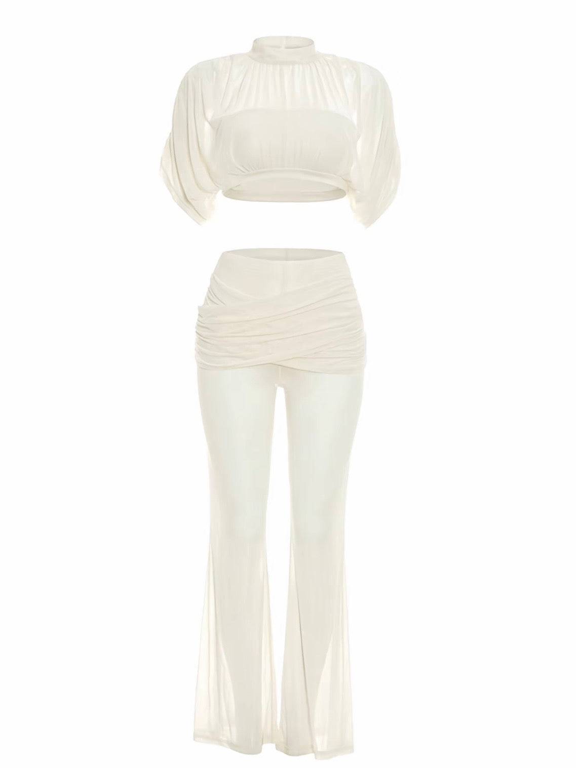“Chanel Couture” Apricot 2 Piece Set