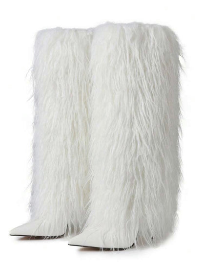 “Auviance” White Boot